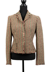 Embellished Tweed Blazer As Seen on Rory Gilmore - Size M