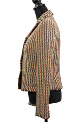Embellished Tweed Blazer As Seen on Rory Gilmore - Size M