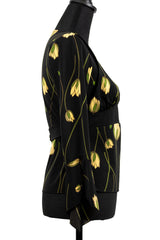 Tulip Print Blouse As Seen on Lorelai - Size S