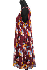 Floral Pleated Dress As Seen on Hallmark