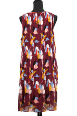 Floral Pleated Dress As Seen on Hallmark