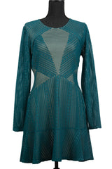 Teal-ish Green Dress As Seen on Hallmark - Size M