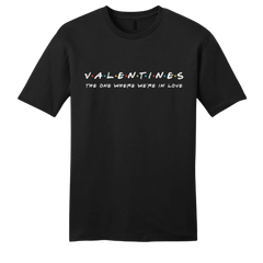 The One Where We're in Love black T-shirt Dressing Festive