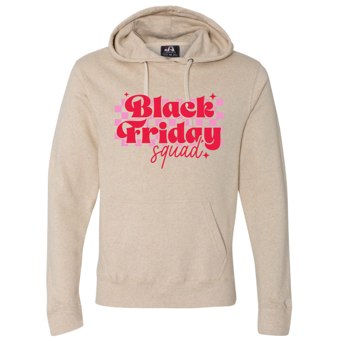 Black Friday Squad Red Text Oatmeal Dressing Festive