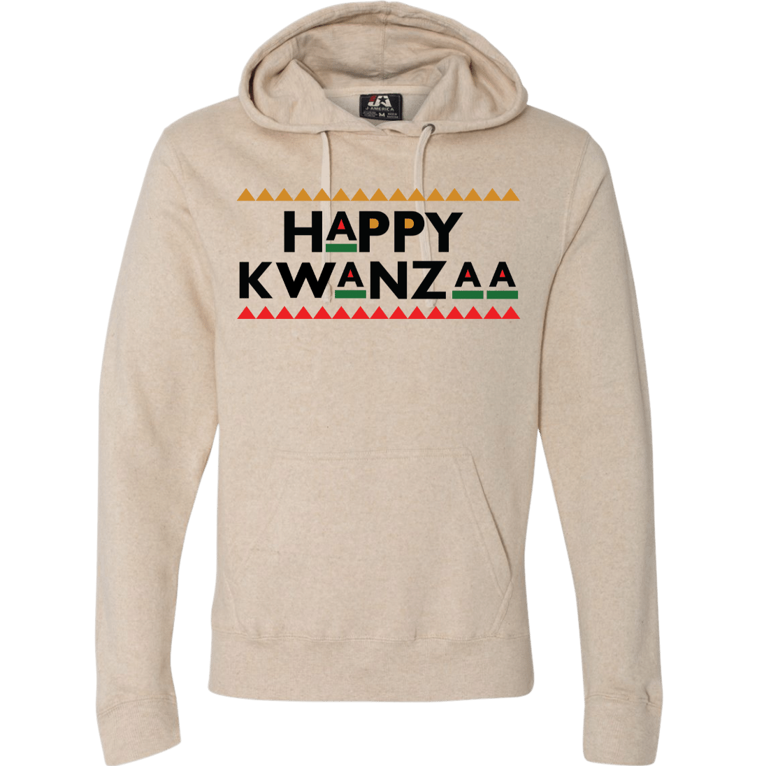 Celebrate Kwanza Dressing Festive Oatmeal hoodie