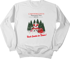 Christmas at Cartwright's Dressing Festive white crewneck