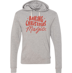 Baking Christmas Magic Dressing Festive grey Hoodie