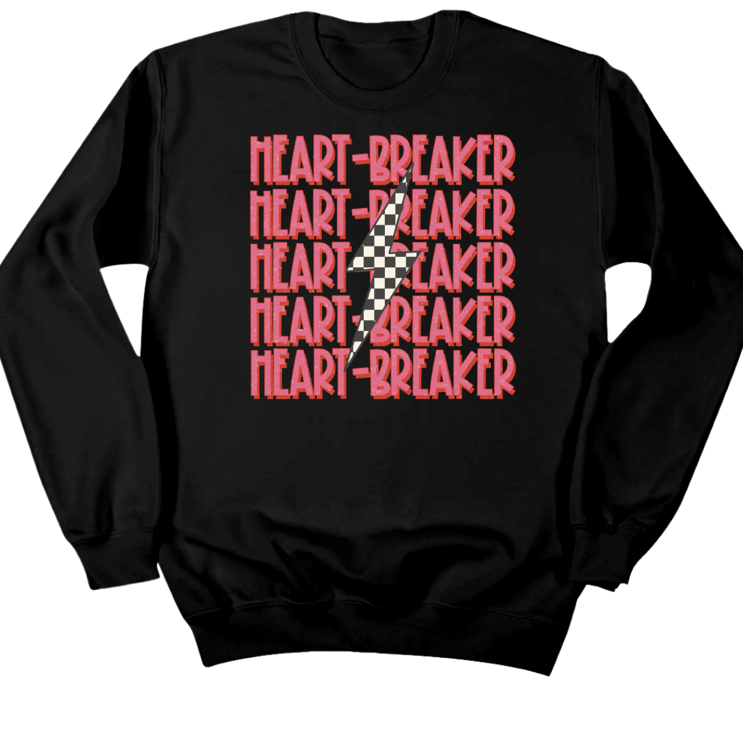 Heartbreaker Dressing Festive black crew