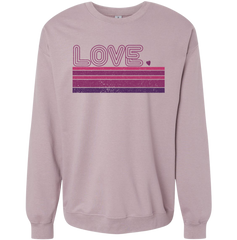 Love Stripe Dressing Festive Paragon crewneck