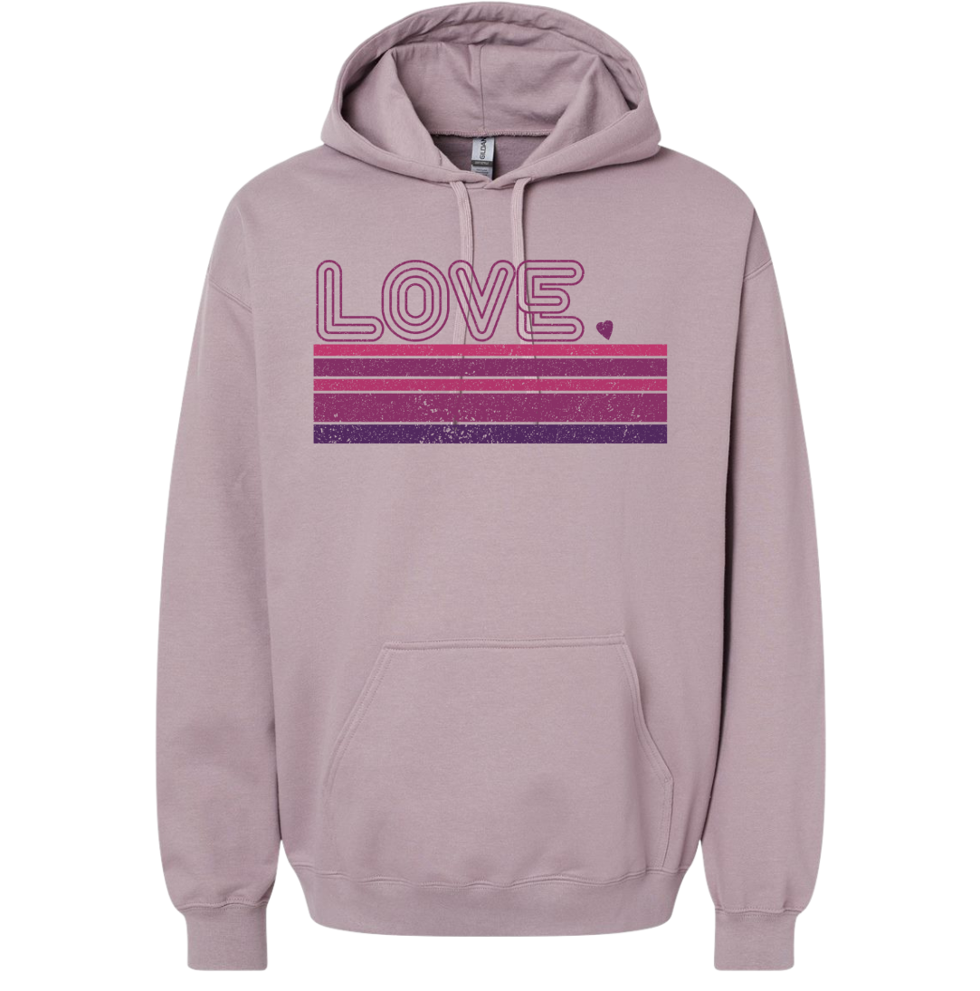 Love Stripe Dressing Festive Paragon Hoodie