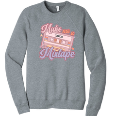 Make Me a Mixtape Dressing Festive grey crewneck