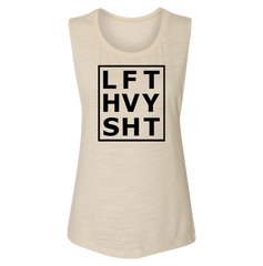 LFT HVY SHT Dressing Festive Natural white tank