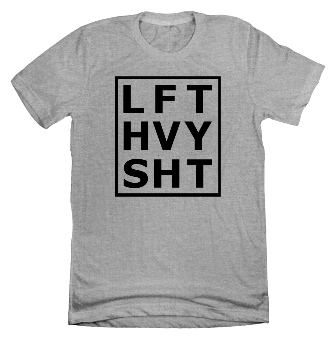 LFT HVY SHT Dressing Festive grey tee