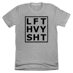 LFT HVY SHT Dressing Festive grey tee