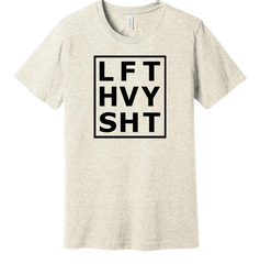 LFT HVY SHT Dressing Festive natural white tee