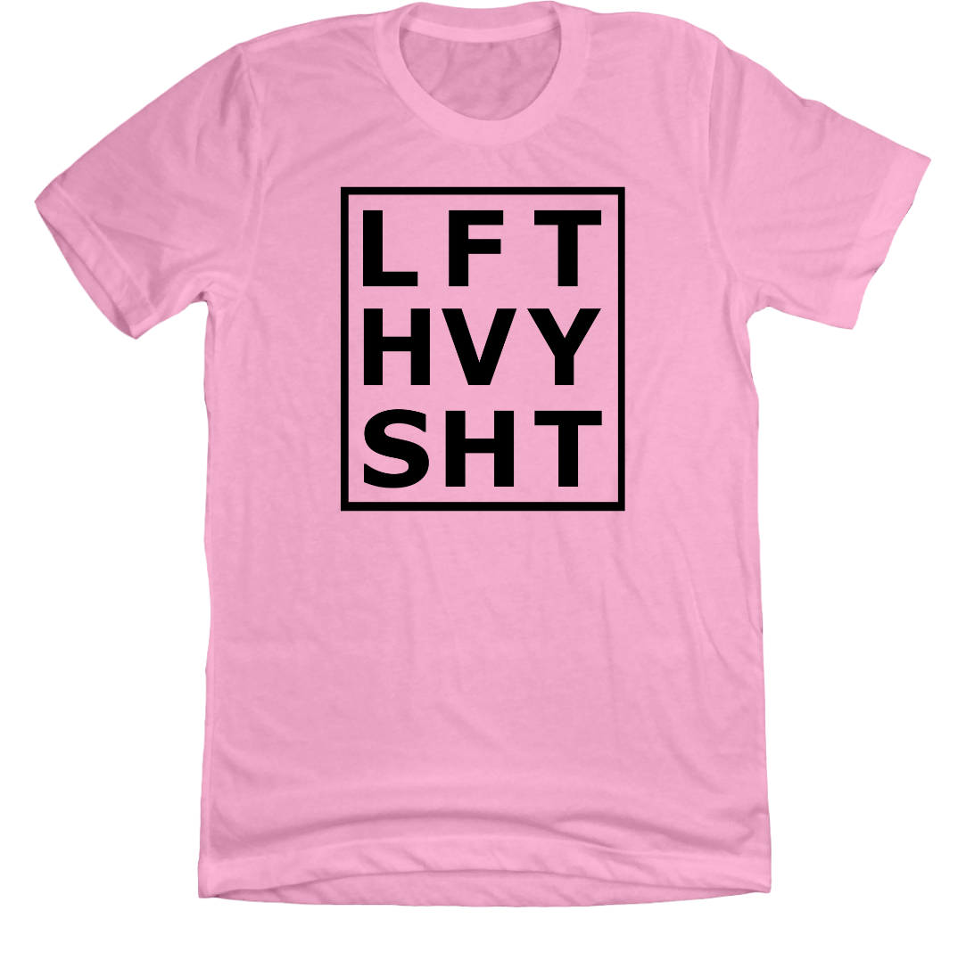 LFT HVY SHT Dressing Festive Pink tee