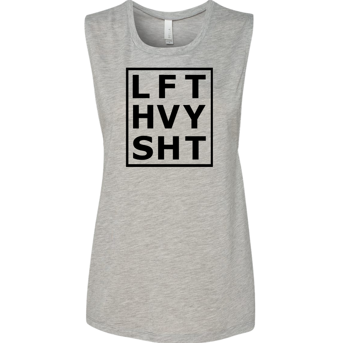 LFT HVY SHT Dressing Festive grey tank