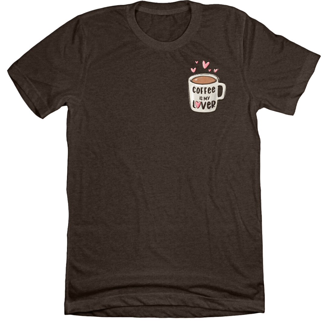 Coffee is my Lover Dressing Festive black tee