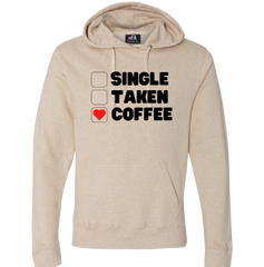 Single Taken Coffee Dressing Festive oatmeal hoodie