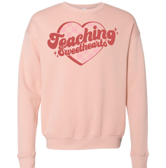 Teaching Sweethearts Dressing Festive peach crew