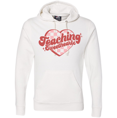 Teaching Sweethearts Dressing Festive white hoodie