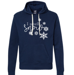 Dressing Festive I Smell Snow Girls of Star Hollow hoodie navy