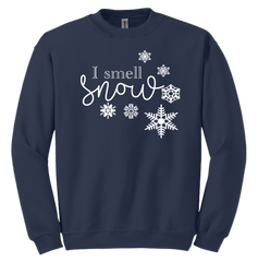 Dressing Festive I Smell Snow Girls of Star Hollow crew navy
