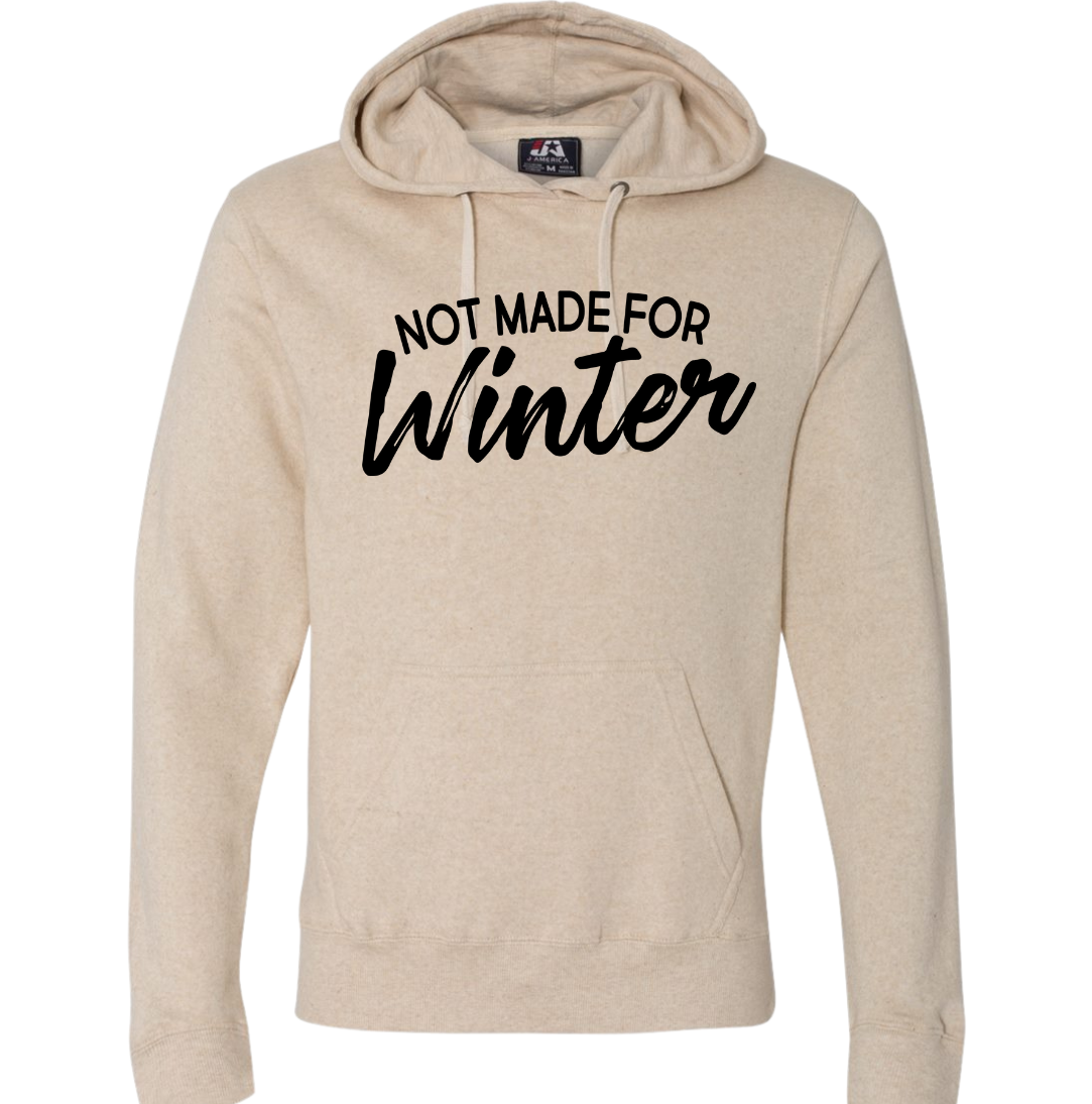 Dressing Festive Not Made For Winter oatmeal hoodie