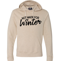 Dressing Festive Not Made For Winter oatmeal hoodie
