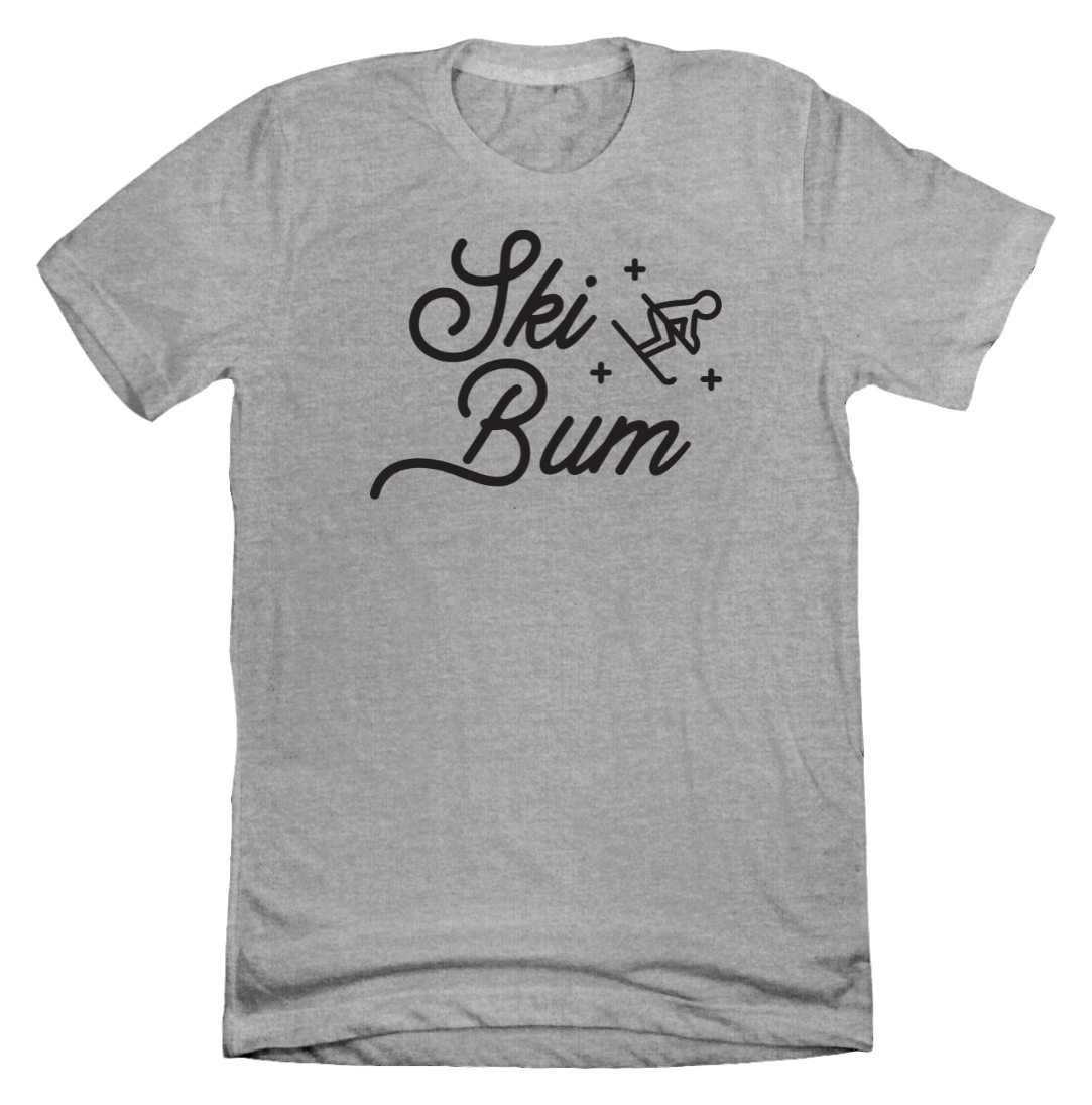 Ski Bum Dressing Festive grey tee