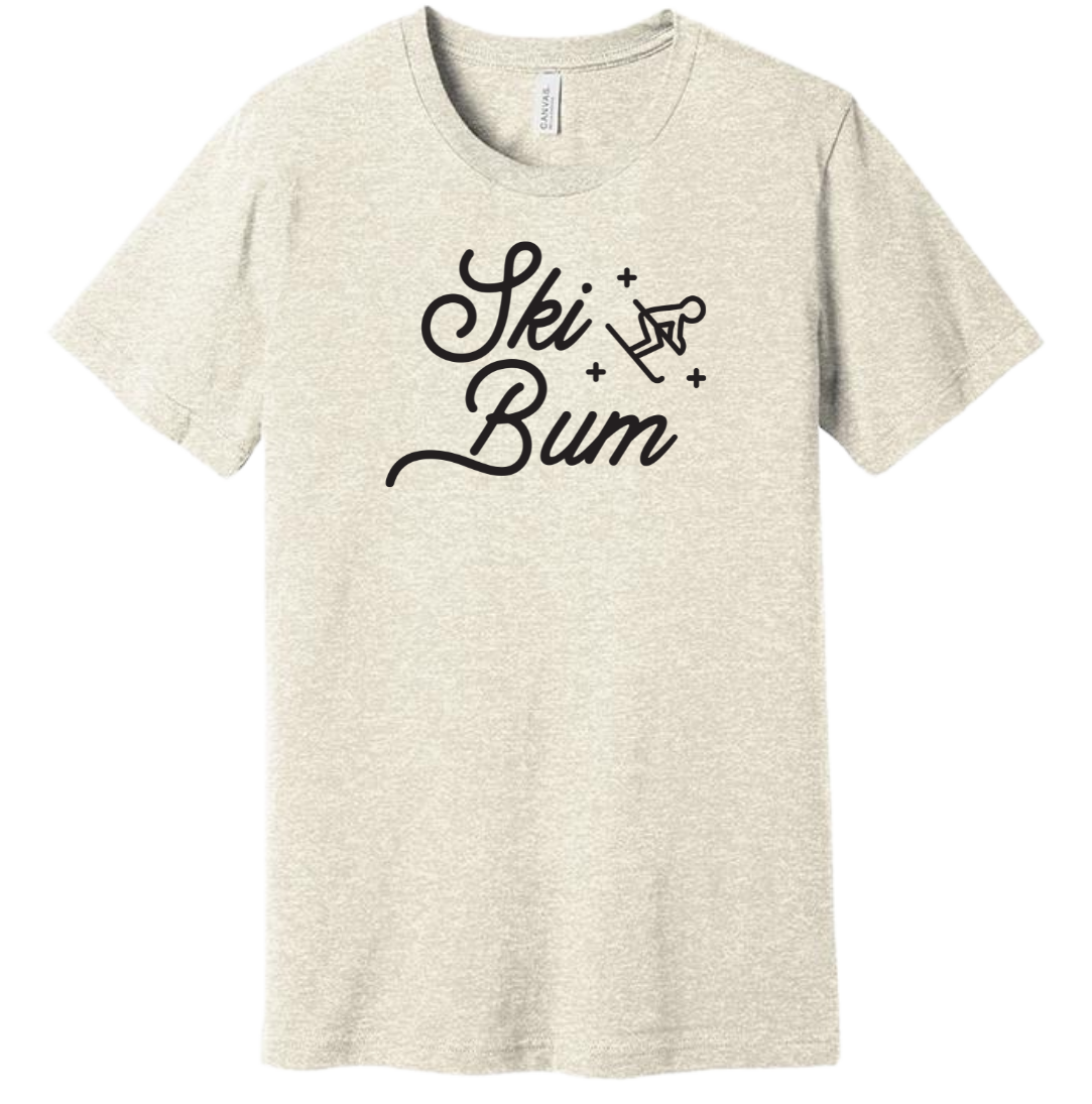 Ski Bum Dressing Festive oatmeal tee
