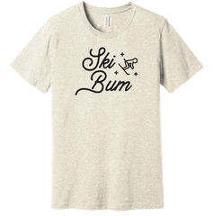 Ski Bum Dressing Festive oatmeal tee