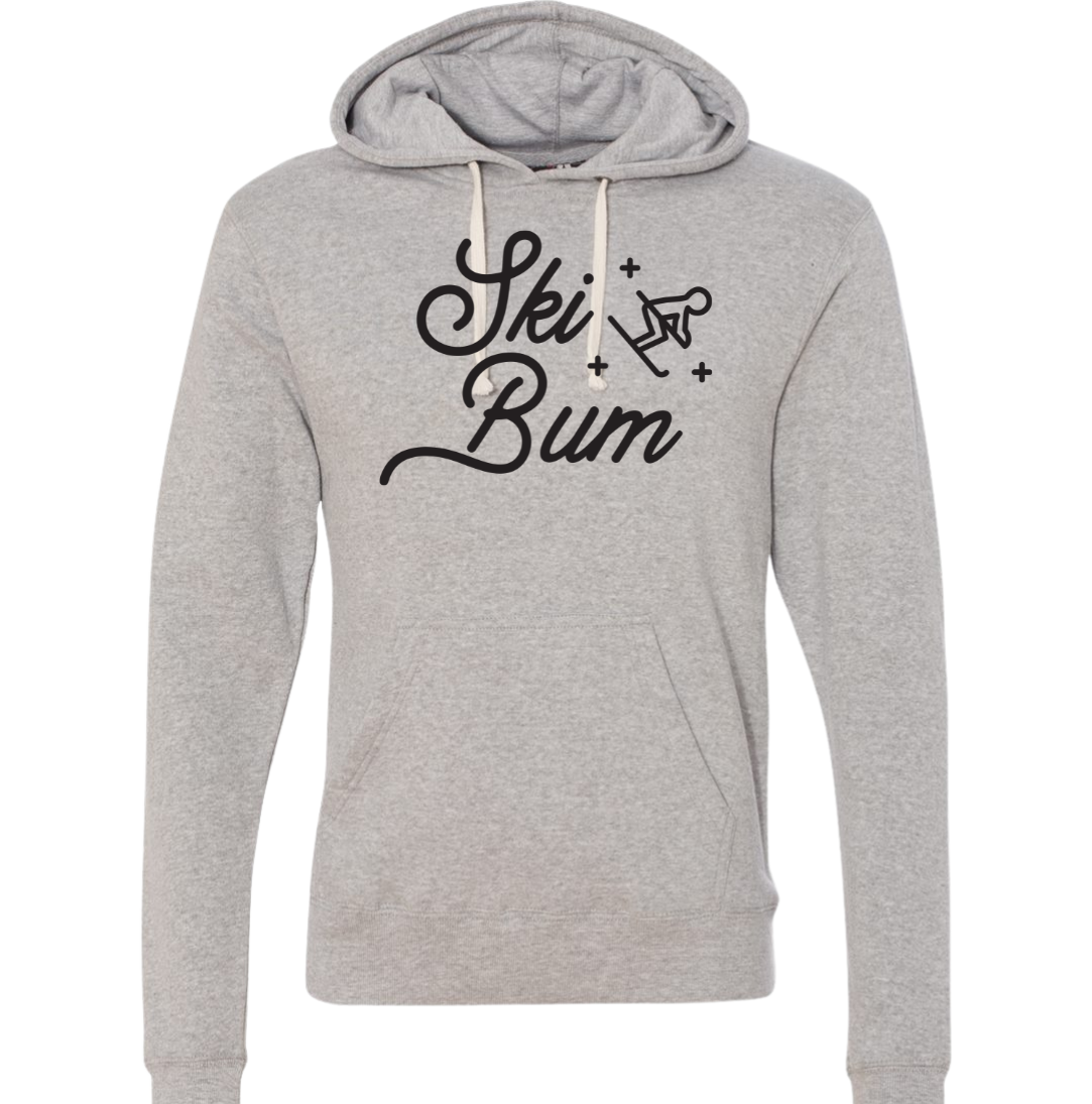 Ski Bum Dressing Festive grey hoodie