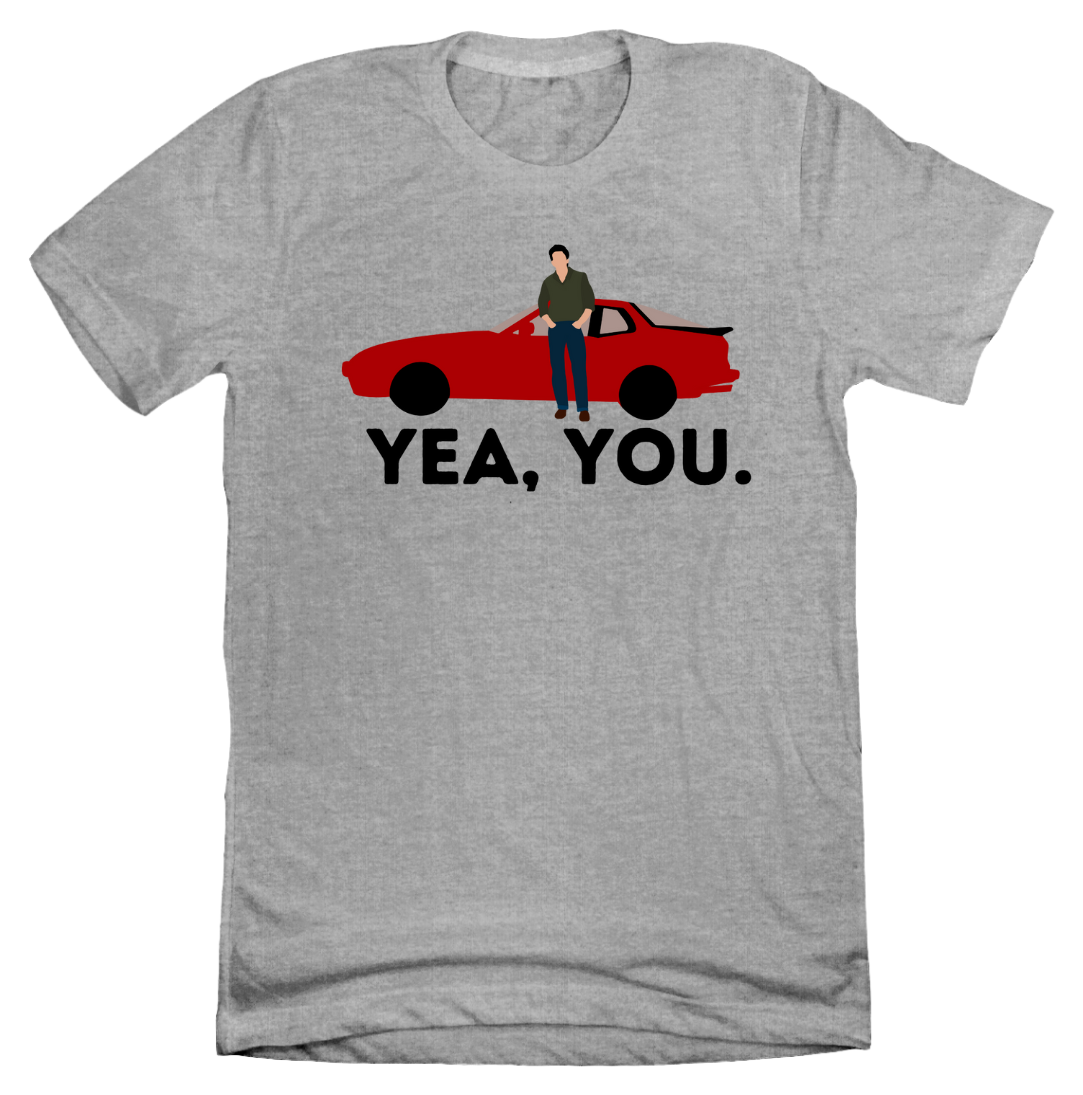 Yea, You Dressing Festive grey tee