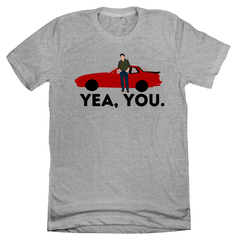 Yea, You Dressing Festive grey tee