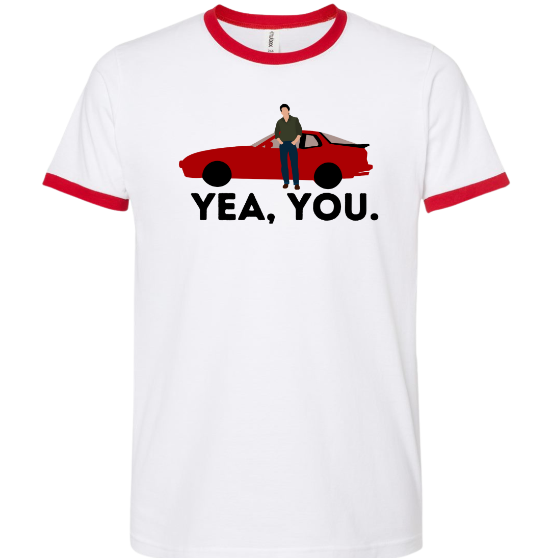 Dressing Festive Yea, You ringer tee