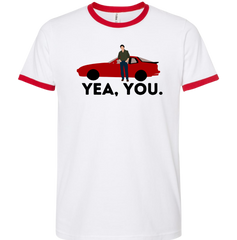 Dressing Festive Yea, You ringer tee