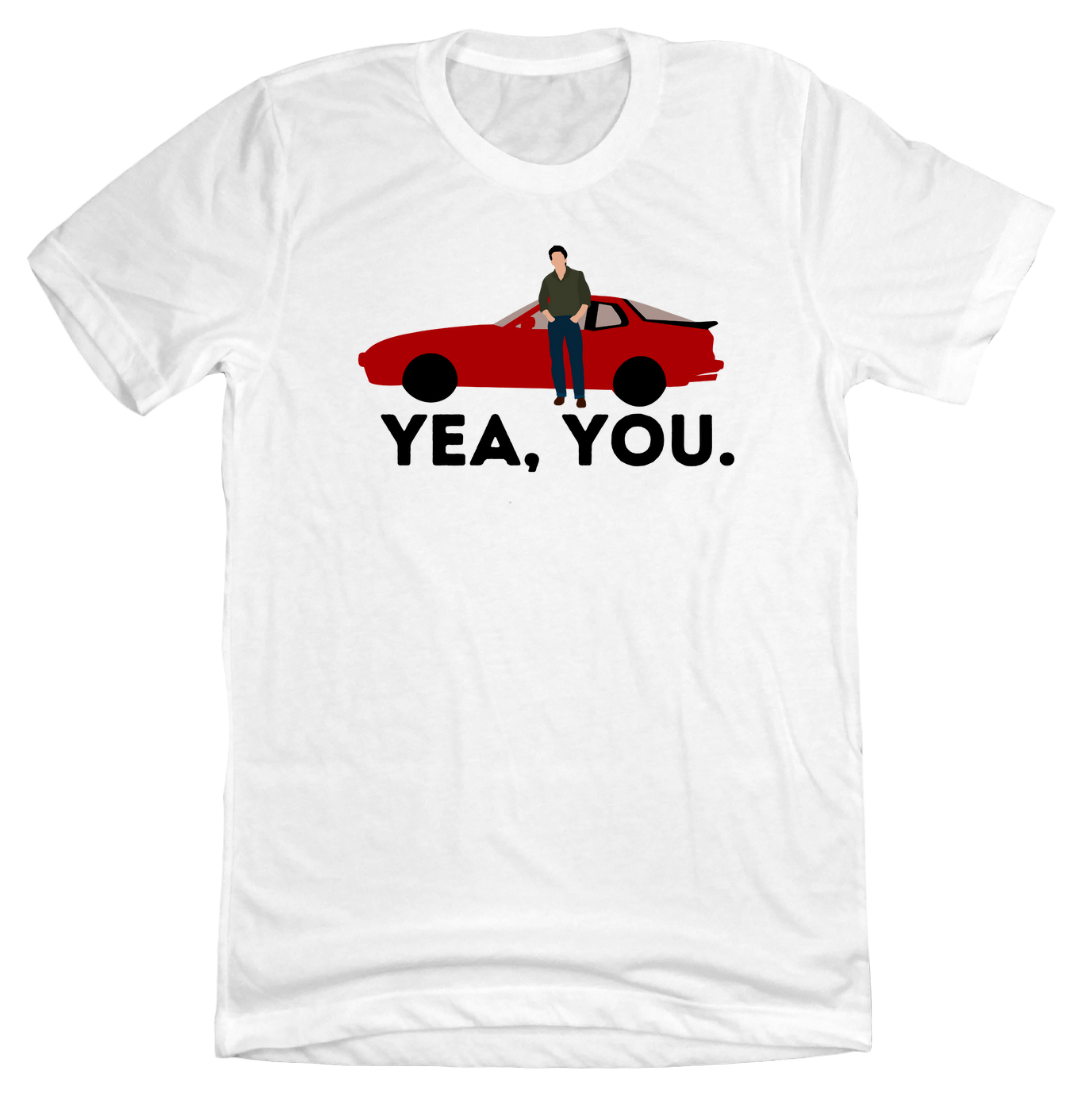 Yea, You Dressing Festive white tee