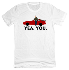 Yea, You Dressing Festive white tee