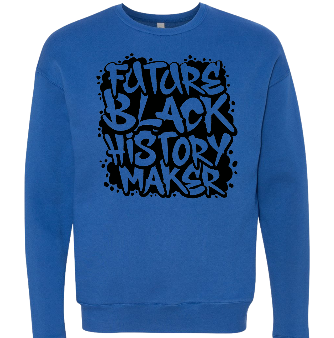 Future Black History Maker Dressing Festive royal crew