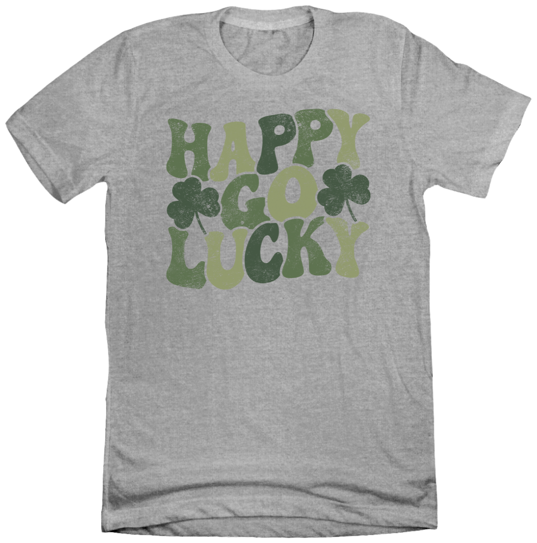 Happy Go Lucky Dressing Festive grey T-shirt