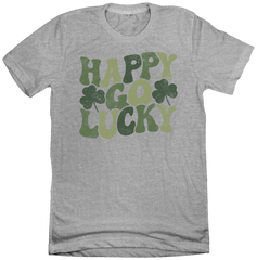Happy Go Lucky Dressing Festive grey T-shirt