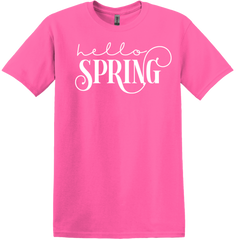 Hello Spring Dressing Festive T-shirt pink