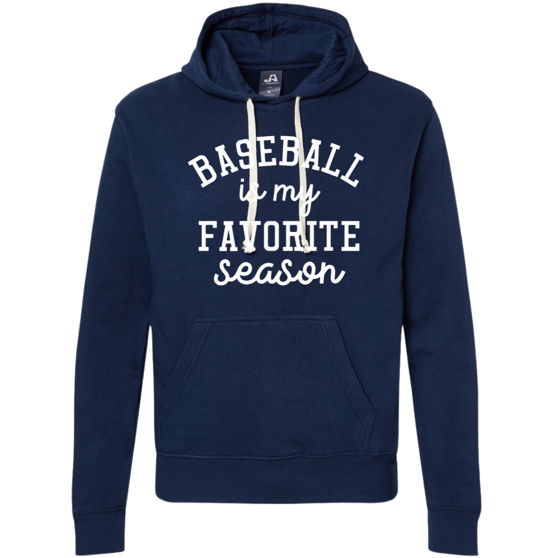 Baseball is My Favorite Season hoodie Dressing Festive navy