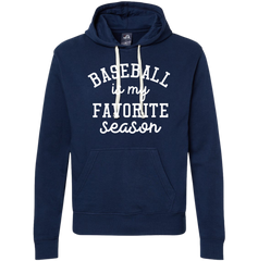 Baseball is My Favorite Season hoodie Dressing Festive navy