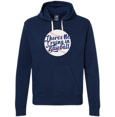 There's No Crying in Baseball Dressing Festive navy Hoodie