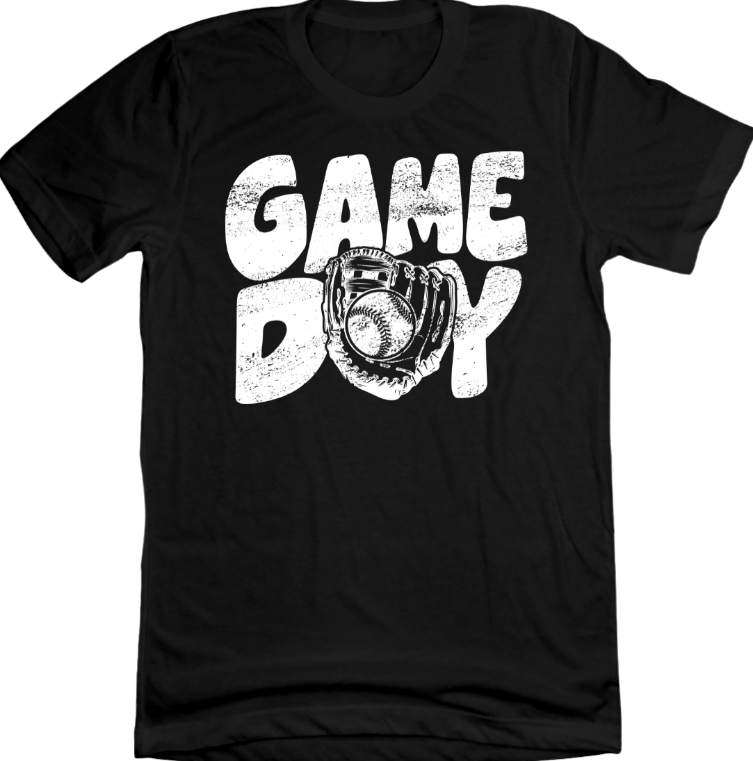 Baseball Game Today black tee