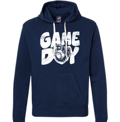 Baseball Game Today navy hoodie dressing festive
