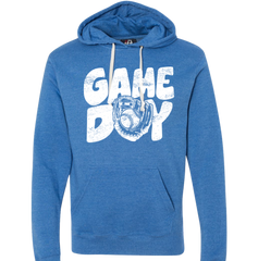 Baseball Game Today blue hoodie