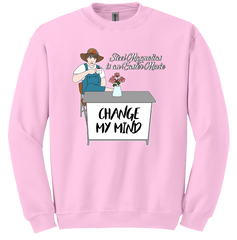 Steel Magnolias is an Easter Movie Dressing Festive Pink Crewneck